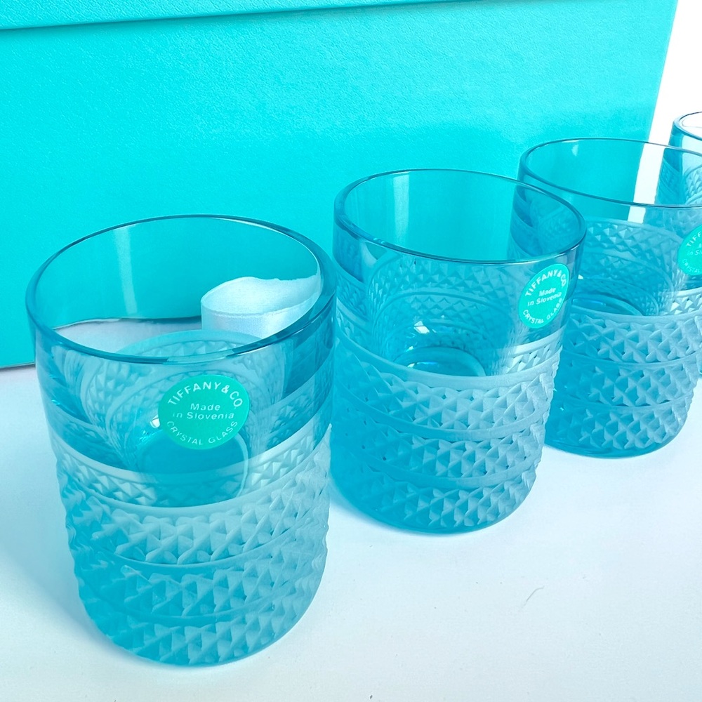Tiffany & Co. Shot Glasses - Blue